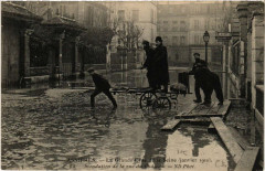 Asniéres - La Grande Crue de la Seine (janvier 1910) -Inondation -
													92 Hauts de Seine
												