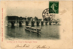 Le Pont de Saint-Cloud et Boulogne s/ Seine à Saint-Cloud