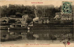 Carte postale ancienne Bellevue-Meudon Bords de Seine - Le Funiculaire
                                                                     à Meudon
                                