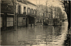 Asniéres - La Grande Crue de la Seine (Janvier 1910) -Inondation -
													92 Hauts de Seine
												