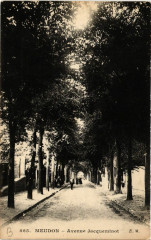 Meudon - Avenue Jacqueminot à Meudon