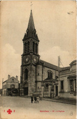 Carte postale ancienne Garches - L'Eglise
                                                                     à Garches
                                