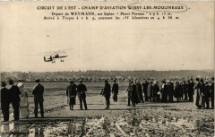 Issy les Moulineaux Champ d'Aviation départ de Weymann à Issy-les-Moulineaux