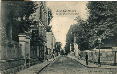 Bois-Colombes La Rue Pierre Joigneaux à Bois-Colombes