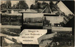 Bellevue-Meudon Souvenir de notre Promenade à Meudon