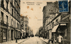 Puteaux L'Avenue Jean Jaurés à Puteaux