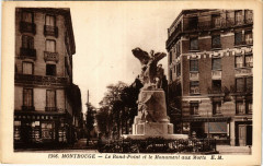 Montrouge Le Rond Point et le Monument aux Morts à Montrouge