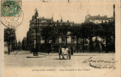 Levallois Perret Place Cormeille et Rue Voltaire à Levallois-Perret