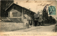 La Varenne Chennevieres Entrée de l'Auberge de l'Eau de France