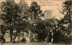 Forét de Meudon Ancien Chateau de Villebon à Meudon