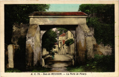 Bois de Meudon La Porte de Fleury à Meudon