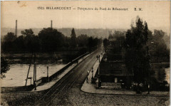 Billancourt Perspective du Pont de Billancourt