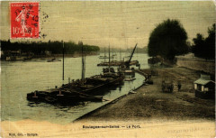 Bologne sur Seine - Le Port -
													92 Hauts de Seine
												
