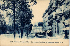 Neuilly sur Seine - L'Avenue de Neuilly à Neuilly-sur-Seine