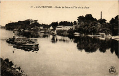Courbevoie - Bords de Seine a l'Ile -
																					92400 Courbevoie
																			