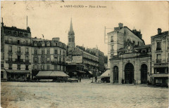 Carte postale ancienne Saint-Cloud - Place d'Armes
                                                                     à Saint-Cloud
                                