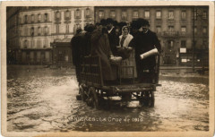 Asnieres - La Crue de 1910 -
													92 Hauts de Seine
												