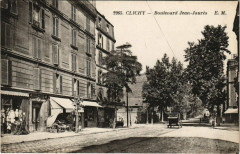 Carte postale ancienne Boulevard Jean-Jaurès
                                