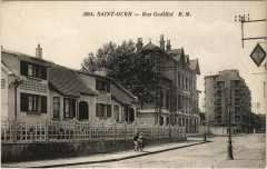 Carte postale ancienne Rue Godillot
                                                                     à Saint-Ouen-sur-Seine
                                