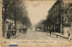 Le Bourget- Place de la Mairie et la rue de Flandre -
																					93350 Le Bourget
																			