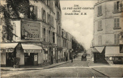 Le Pre Saint-Gervais - grand Rue -
													93 Seine Saint Denis
												