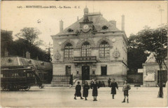 Montreuil-sous-Bois - La Mairie -
																					93100 Montreuil
																			