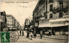 Saint-Denis Rue de la République à Saint-Denis