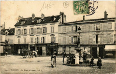 La Place d'Armes -
																					93400 Saint-Ouen-sur-Seine
																			