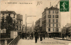 Saint-Denis Rue du Chemin de fer à Saint-Denis