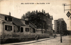 Carte postale ancienne Rue Godillot
                                                                     à Saint-Ouen-sur-Seine
                                