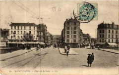 Saint-Denis Place de la Gare à Saint-Denis