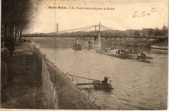 Saint-Denis Le Pont suspendu sur la Seine -
																					93210 Saint-Denis
																			