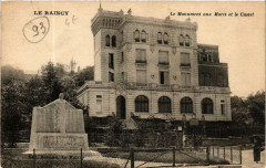 Le Raincy Le Monument aux Morts et le Castel au Raincy