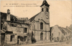 Le Bourget Tableau reproduisant l'Eglise au Bourget