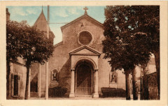 Noisy-le-Sec (Seine) - Eglise Sainr-Etienne et Rue de Chálons à Noisy-le-Sec