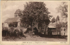 Igny L'Eglise et la Mairie à Igny