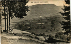 Le Ballon d'Alsace Vue sur le Vallon