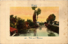 Corbeil - Vue sur l'Essonne