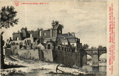 Corbeil - Ruines du Chateau du bout du Pont
