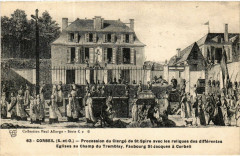Corbeil - Procession du Clergé de Saint-Spire -
													91 Essonne
												
