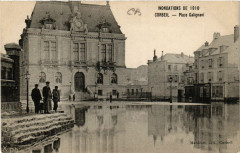 Corbeil - Inondations de 1910 - Place Galignani -
													91 Essonne
												