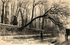 Corbeil - Inondations de 1910 - Effets de la Crue au Parc Béglet -
													91 Essonne
												