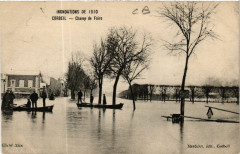 Corbeil - Inondations de 1910 - Champ de Foire -
													91 Essonne
												