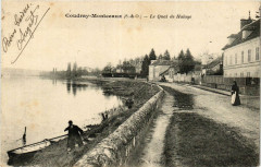 Coudray-Montceaux - Le Quai de Halage