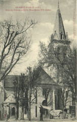 La Ferte Alais-Place du Cháteau et Eglise Notre-Dame