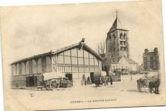 Corbeil-Le marché couvert