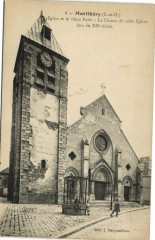 Montlhéry-L Eglise et le vieux Puits-Le Choeur de cette Eglise à Montlhéry