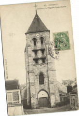 Corbeil-Clocher de l'Eglise Saint Spire