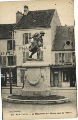 Montlhéry-Le Monument aux Morts pour la France -
																					91310 Montlhéry
																			