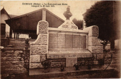Ouroux - Le Monument aux Morts